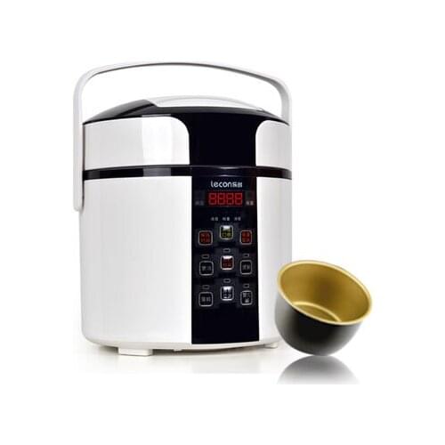 Lecon Y20D02A mini electric pressure cooker small pressure rice cooker 2L pressure cooker for 1~3 people household