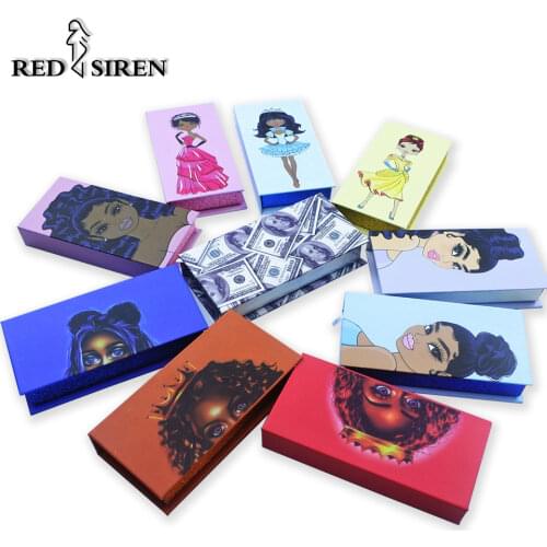 Eyelash Packaging Wholesale 5-100 pcs Empty Lashes Box with Clear Tray Rectangle Lash Cases Lash Boxes Packaging