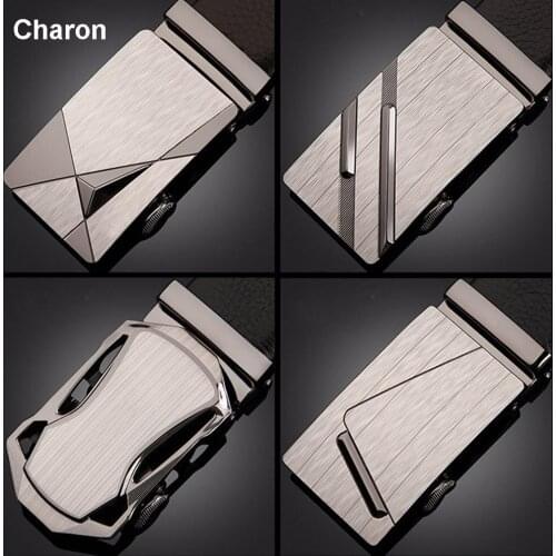 2021 New Famous Brand Belt Men Luxury Leather Belts For Men Strap Male Metal Automatic Buckle Men Business Belts Width 3.5CM