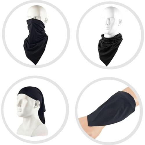 Mens Womens Breathable Stretchy Shawl Scarf Snood Collar Cowl Neck Tube Warm Loop Circle Bandana 903-B695