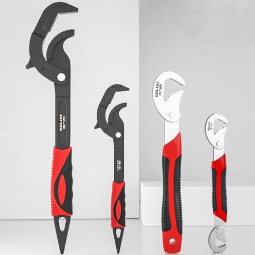 Pipe Adjustable Wrench Universal Key Open End Multi Function Tool Open End 6-22MM/14-60MM Carbon Steel Spanner Plumber Hand Tool