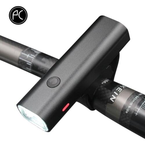 PCycling Cycling Light USB Rechargable Waterproof CREE LED Bicycle Front Light Electric Torch Bike Flashlight Aluminum Alloy