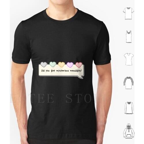 Did You Get Mysterious Messages ? T Shirt Print Cotton Mystic Messenger Mysme Luciel 707 Jumin Zen Jaehee Yoosung Did You Get