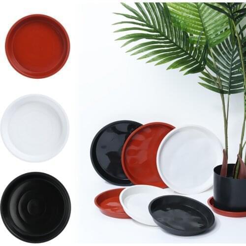 3Pcs 4/6/7/8/10 inch Plastic Tray Saucers Indoor Outdoor Flower Pot Plant Saucer Drip Trays Wholesale