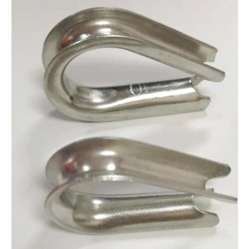 200pcs for M2 wire rope Thimble Type 304 Stainless Steel M2 Rope Thimble