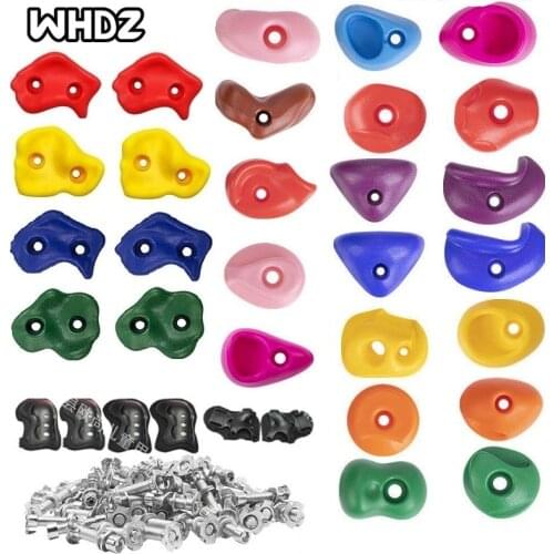 27 Rock Climbing Holds - Premium HD Mounting Hardware Included -- Climbing Rocks for DIY Rock Climbing Wall