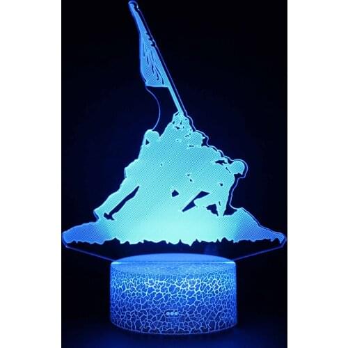 World of Sylvanas Windrunner 3d Led Night Light for Kids Room The Dark Lady Nightlight The Fairy Lights Decoration Anime Figures