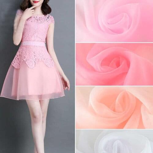 5yards Multicolor Sheer DIY Organza For Wedding home Party Organza Fabric Swags for Romantic Wedding Party