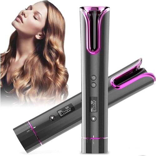Auto Hair Curling Wand Professional Hair Curler Iron Styler Automatic Rotating Curling iron for afro curls crimper automatic