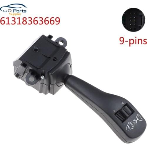 Car 8-pins 61318363669 61 31 8 363 669 For BMW 3 5 Series E83 E46 E39 99-10 Windshield Wiper Switch URO