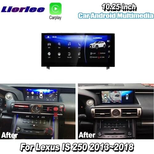 10.25" For Lexus IS 250 2015 2016 2017 2018 Car Android Multimedia Carplay GPS Navigation Player Radio Stereo WiFi