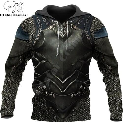 Ebony Armor 3D All Over Printed Hoodie Harajuku Sweatshirt Streetwear autumn hoodies Unisex Casual jacket Tracksuits DK012
