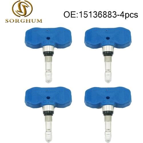 4pcs TIRE PRESSURE SENSOR TPMS 15136883 For Escalade For Yukon For Tahoe For Sierra