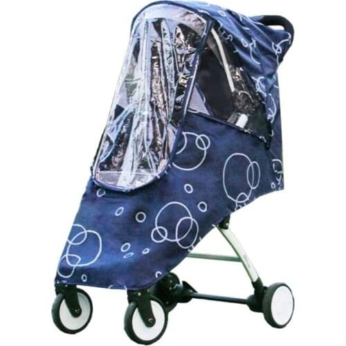 Babies Stroller Raining Cover Travel Weather Shield Accessory Waterproof Windproof Protection Protect from Dust Snow