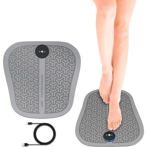 Electric Intelligent EMS Foot Massager Pad Feet Muscle Stimulator Mat Improve Blood Circulation Relieve Ache Health Care