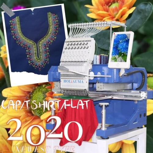 China 10 years service ! Free software hat 3D towel leather Jean uniform computer 1 head embroidery machine like tajima quality