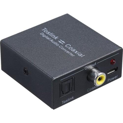 Coaxial and Coaxial to Optical Bi-Directional Swtich Digital Audio Converter Optical SPDIF Toslink Audio Converter