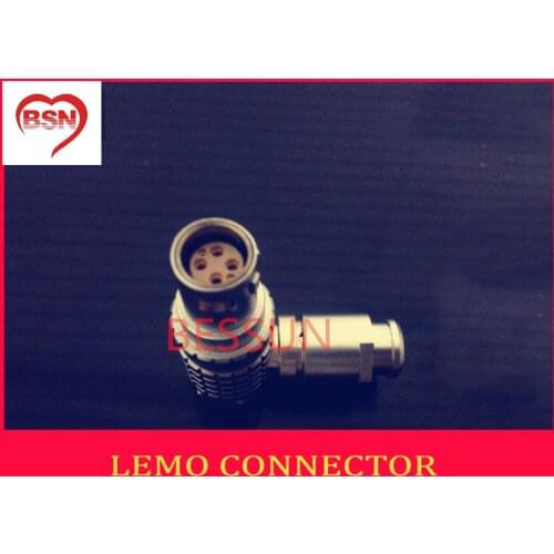 LEMO FHJ.1B.306(4+2).CWAD,90 degree elbow plug compatible connector ,RED EPIC 12V DC power plugs