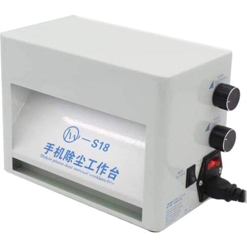 LW-S18 Mobile Phone Dust Removal Workbench For LCD Screen Dust inspection/LED Scratch Crack Detection/LCD Screen Glue Cleaning