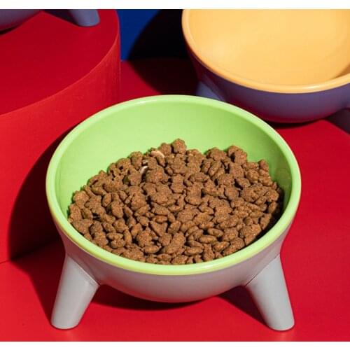 Dog Feeder Drinking Bowls for Dogs Cats Pet Food Bowl Comedero Perro Miska Dla Psa Gamelle Chien Chat Voerbak Hond D2166