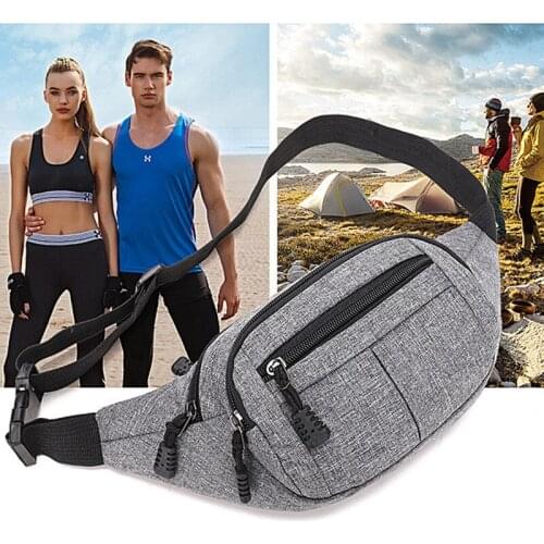 NEW Hip Belly Banana Bum Chest Belt For Men Women Waist Bag Male Female Fanny Pack Pouch Murse Purse Kidney Row Bumbag