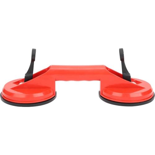 Lifting Magnets Double Vacuum Suction Cup Red Plastic Double Head Professional Car Glass Puller/Lifter/Gripper Hand Tool