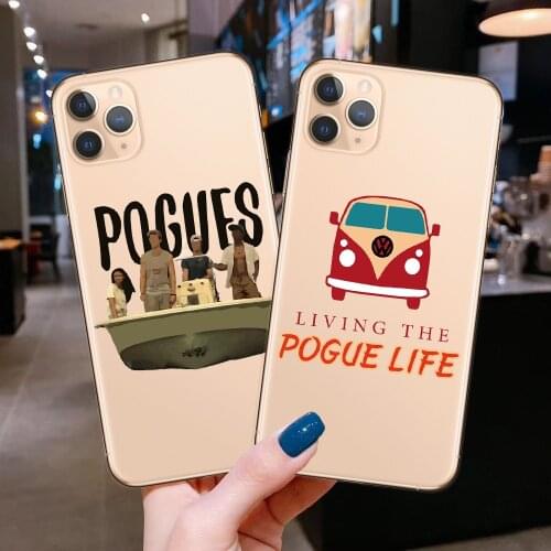 Outer Banks Livin' the Pogue Life Phone Case Cover For iphone 6/6s, 11 pro Max, 7 / 8 , 7Plus/8Plus, X , XS , XR , XSMax 5S SE 2