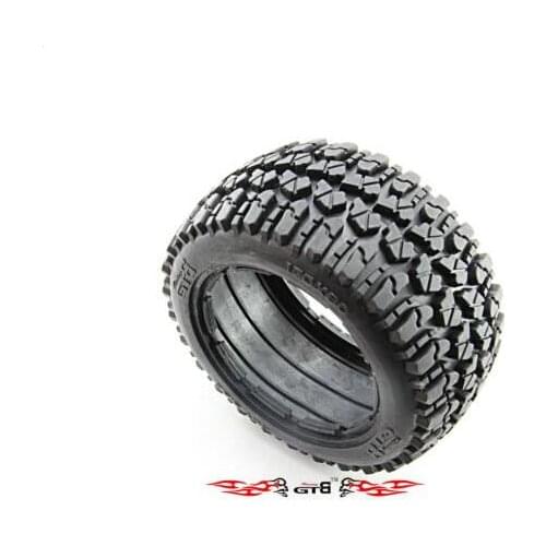 1/5 rc car gas GTB Tire Set for Baja 5B 4pcs 2pc front & 2pc rear