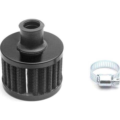 12mm Mini Cold Air Intake Filter Turbo Vent Crankcase Car Breather Valve Cover Air Filter Update Accessories