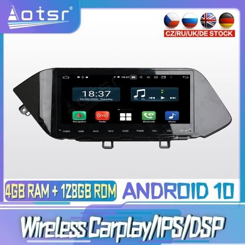 Android 10 PX6 128G For Hyundai Sonata 2020 Carplay DVD GPS Navigation Auto Radio Stereo Video Multimedia Player HeadUnit 2din