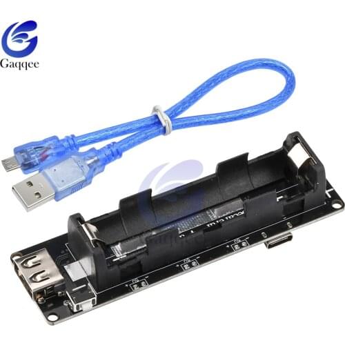 ESP32 ESP32S For Wemos For Raspberry Pi 18650 Battery Charge Shield Board V3 Micro USB Port Type-A USB 0.5A For Arduino Diy Kit