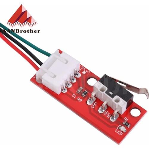 3D Printer Parts Endstop Mechanical Limit Switches with 3 Pin 70cm Cable RAMPS 1.4 Control Board Part Switch 1pcs