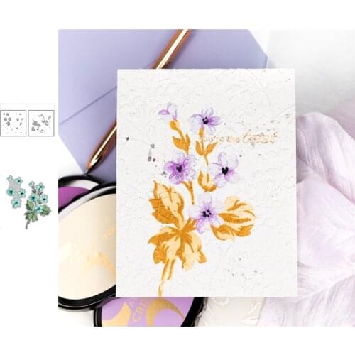 Jasmine Metal Cutting Diary Dies And Stamps Stencils For Scrapbooking Stamps Embossing Mold Diy Paper Cards Craft Cutting