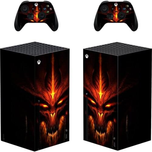 Magic Beast Style Xbox Series X Skin Sticker for Console & 2 Controllers Decal Vinyl Protective Skins Style 1