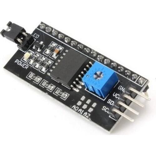 New IIC/I2C / Interface LCD1602 1602A 2004 LCD Adapter Plate Wholesale Electronic For Arduino DIY Electronic Kit