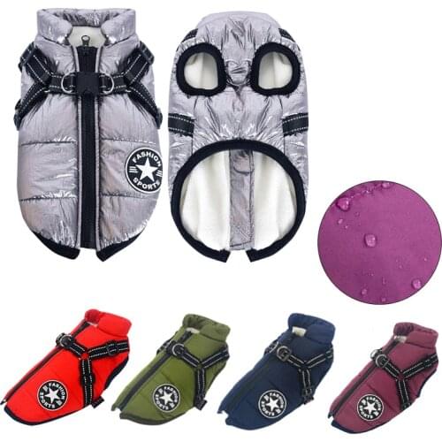 Dogs Clothes Winter Pet Dog Coat Pet Clothes Puppy Outfit Vest Warm Dog Clothes For Chihuahua Small Dogs Pet Accessories