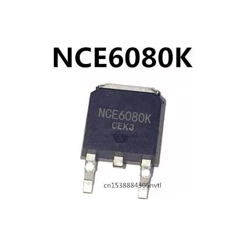 Original 10PCS/ NCE6080K TO-252 60V 80A