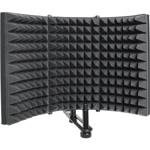 Professional Audio Reduce Noise Microphone Isolation Shield