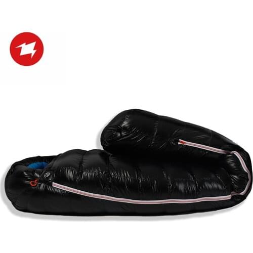 AEGISMAX D4 Series Outdoor Camping Autumn Winter 650FP White Duck Down Mummy Sleeping Bag