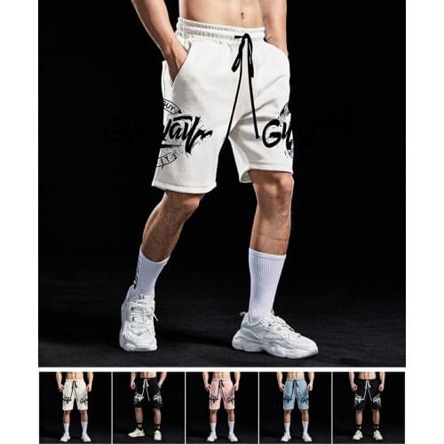 2021 Sports Shorts Mens Fitness Casual Cotton Running Workout Wear Original Large Size Student Basketball Football Pants