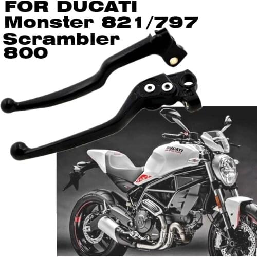 Motorcycle Handguard Brake Clutch Lever Protector Hand Guard For DUCATI Monster 821 797 Scrambler 800 Scrambler800