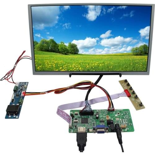 13.3inch High Brightness 1000nit 13.3" LQ133M1LW02 1920X1080 LCD Screen with HD-MI VGA LCD Controller Board