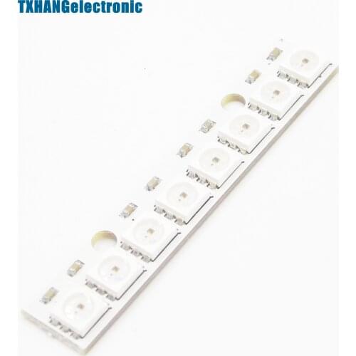 1PCS 8x WS2812 5050 RGB LED Driver Board Chainable Board diy electronics