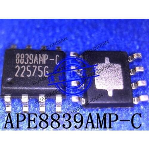 1Pieces New Original APE8839AMP-C Type 8839AMP-C SOP-8 In Stock Real Picture