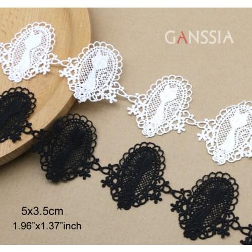 1yard Width:5cm Good quality Lovely Cat Lace Crocheted Laces for Clothing Embroidered Decoration(ss-314)