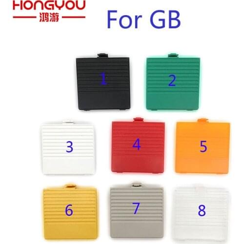 10Pcs For GameBoy Classic DMG GBO New Battery Cover Replacement For GB Back Pack Door Replacement