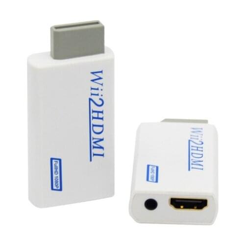 100 pieces of WII to HDMI converter wii to hdmi HD adapter wii2 to hdmi