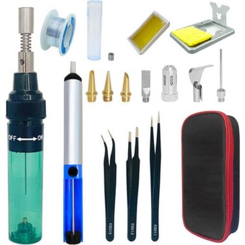 1300 Celsius Butane Gas Welding Soldering Irons Welding Pen Burner Blow Torch Gas Soldering Iron Cordless Butane Tip weldingTool