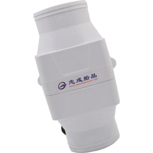 4" Hose Inline Marine Boat Bilge Air Blower 24V 270 CFM Quiet Boat RV White