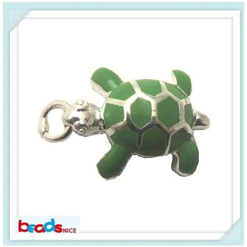 Beadsnice ID25470 vintage tortoise pendants of 925 sterling silver pendants